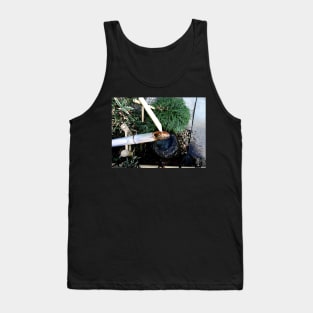 Photo of Deer Scarer in a Japanese Garden Tank Top